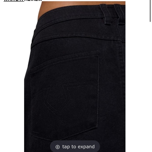 AIR JORDAN Stylish Black Graphic Skirt Midi /Small - Picture 6 of 9